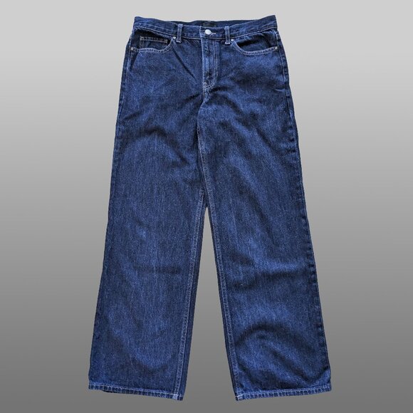 UNIQLO Jeans:  Navy 25x31 inch - Picture 1 of 4